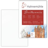 HAHNEMÜHLE Aquarellblock Britannia 24,0 x 32,0 cm...