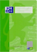 OXFORD Notenheft Lineatur 14 Notenlineatur mit Hilfslinien DIN A4 ohne Rand, 8 Blatt, 1 St.