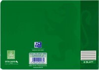 OXFORD Notenheft ohne Hilfslinien Lineatur 14 Notenlineatur DIN A5 ohne Rand, 8 Blatt, 1 St.