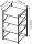 Manorga Schwerlastregal EPSIVOL ARZ2512104DAOM014 lichtgrau, graphitgrau 125,0 x 100,0 x 250,0 cm