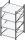 Manorga Schwerlastregal EPSIVOL ARZ2512104DAOM014 lichtgrau, graphitgrau 125,0 x 100,0 x 250,0 cm