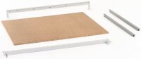 Manorga Schwerlast-Weitspannregal EPSIVOL ARZ2515104DAOM014 lichtgrau, graphitgrau 150,0 x 100,0 x 250,0 cm