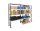 Manorga Schwerlast-Weitspannregal EPSIVOL ARZ2515104DAOM014 lichtgrau, graphitgrau 150,0 x 100,0 x 250,0 cm