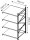 Manorga Anbau-Schwerlastregal EPSIVOL ARZ2515104SAOM014 lichtgrau, graphitgrau 150,0 x 100,0 x 250,0 cm