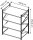Manorga Schwerlast-Weitspannregal EPSIVOL ARZ2518804DAOM014 lichtgrau, graphitgrau 180,0 x 100,0 x 250,0 cm