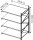 Manorga Anbau-Schwerlast-Weitspannregal EPSIVOL ARZ2518804SAOM014 lichtgrau, graphitgrau 180,0 x 100,0 x 250,0 cm