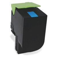 edding EDD-6041  cyan Toner kompatibel zu LEXMARK 80C2SC0