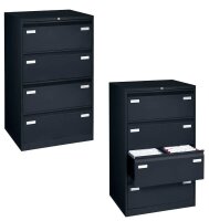 BISLEY LIGHT Hängeregistraturschrank schwarz 4...