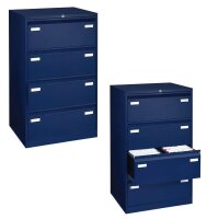 BISLEY LIGHT Hängeregistraturschrank oxfordblau 4...