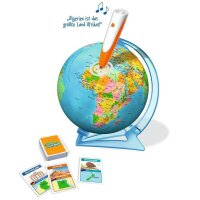 Ravensburger tiptoi Spiel - Der interaktive Wissens-Globus Lernspielzeug, 1 St.