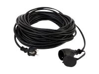 REV IP44 Verlängerungskabel schwarz