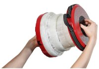 WEDO Teleskop-Hocker SITTOGLOW 2126102 rot, 1 St.