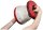WEDO Teleskop-Hocker SITTOGLOW 2126102 rot, 1 St.
