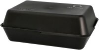 PAPSTAR Mehrweg-Menüboxen schwarz 23,4 x 15,6 cm, 24...