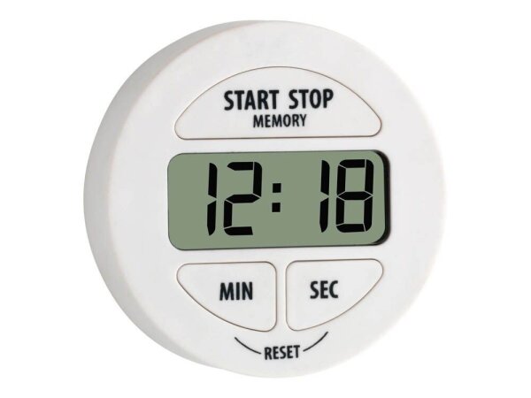 TFA® Timer 38.2022.02 weiß, 1 St.