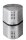 FABER-CASTELL GRIP 2001 Bleistift-Set HB silber mit Radierer, 1 Set