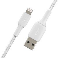 belkin USB 2.0 A/Lightning Kabel BoostCharge 1,0 m weiß, 1 St.