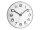 TFA® Wanduhr 60.3017 weiß silber Kunststoff 4,0 x 28,0 cm