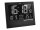 TFA® digitale Funkwanduhr 60.4508 schwarz Kunststoff 23,0 x 18,5 cm