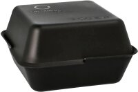 PAPSTAR Mehrweg-Menüboxen schwarz 15,6 x 15,6 cm, 36...