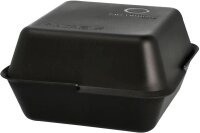 PAPSTAR Mehrweg-Menüboxen schwarz 15,6 x 15,6 cm, 36...