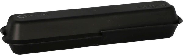 PAPSTAR Mehrweg-Menüboxen schwarz 24,4 x 5,8 cm, 90 St.