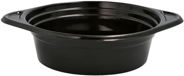 PROPAC Mehrweg-Suppenteller schwarz 500 ml, 12 St.