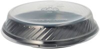 PROPAC Mehrweg-Menüteller schwarz Ø 22 cm, 12 St.