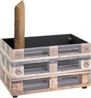 HAKU Möbel Sitztruhe 25970 Motiv Palette 1 Holz 65,0 cm
