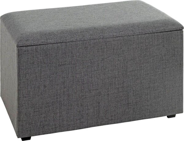 HAKU Möbel Sitztruhe 25171 anthrazit Holz 65,0 cm