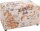 HAKU Möbel Sitztruhe 25975 Motiv Weltkarte Holz 65,0 cm