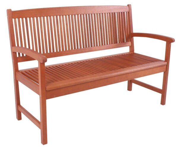 Garden Pleasure Gartenbank Stockholm 985032 braun Holz 127,0 cm