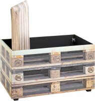 HAKU Möbel Sitztruhe 25978 Motiv Palette 2 Holz 65,0 cm