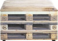 HAKU Möbel Sitztruhe 25978 Motiv Palette 2 Holz 65,0 cm