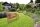 Garden Pleasure Gartenbank Stockholm 985033 braun Holz 157,0 cm