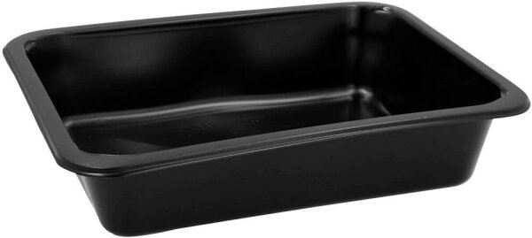 PROPAC Mehrweg-Menüschalen schwarz 22,7 x 17,8 cm, 20 St.
