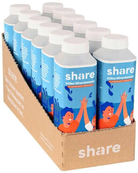 share Mineralwasser still 12x 0,5 l