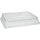 PROPAC Deckel für Mehrweg-Menüschalen transparent 23,4 x 18,7 cm, 20 St.