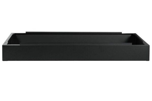 Gürkan Sockel für Schränke schwarz RAL 9005 140,0 x 95,0 x 15,0 cm