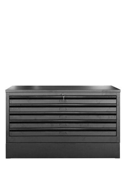 Gürkan Sockel für Schränke schwarz RAL 9005 113,0 x 83,0 x 15,0 cm