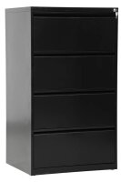 Gürkan Hängeregistraturschrank schwarz 4...