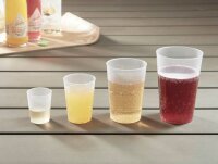 STARPAK Mehrweg-Trinkbecher transparent 0,1 l, 40 St.