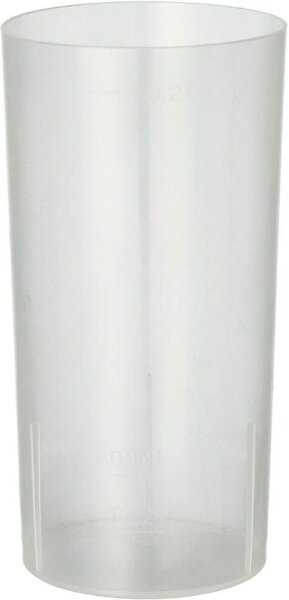 STARPAK Mehrweg-Trinkbecher Gläser für Longdrinks transparent 0,2 l, 10 St.
