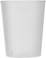 STARPAK Mehrweg-Schnapsgläser transparent 40 ml, 40 St.