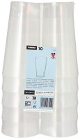 STARPAK Mehrweg-Trinkbecher transparent 0,4 l, 10 St.