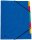 DONAU Ordnungsmappe 7 Fächer blau, 1 St.