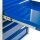 ADB MAMMUT MAXI Schubladenschrank lichtgrau, lichtblau 8 Schubladen 71,0 x 55,0 x 90,0 cm, 1 St.