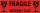 AVERY Zweckform Warnetiketten 3050 rot »Fragile Vorsicht Glas« 119,0 x 38,0 mm, 10 Etiketten