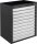 ADB MAMMUT MAXI Schubladenschrank lichtgrau, anthrazit 10 Schubladen 71,0 x 55,0 x 90,0 cm, 1 St.