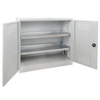 ADB Umweltschrank 40703 lichtgrau 2 Fachböden 100,0...